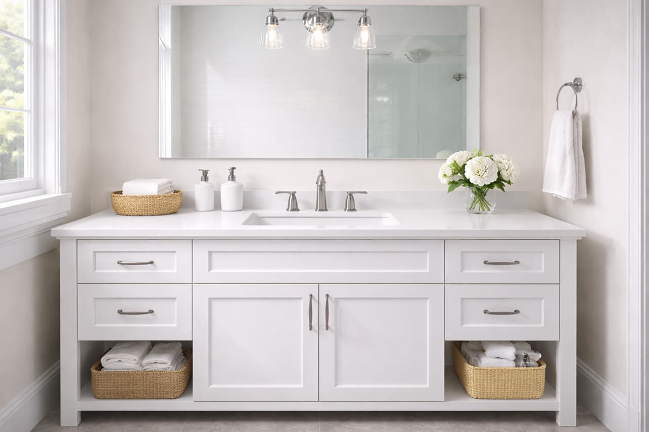 Установка и замена раковины