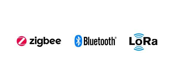 Zigbee, Bluetooth, Lora